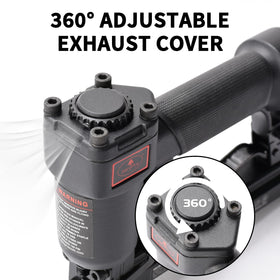 AEROPRO T50JC 360-degree exhaust directs airflow for comfort