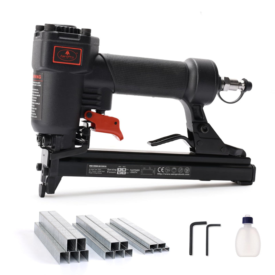 AEROPRO T50JC side view for versatile upholstery tasks