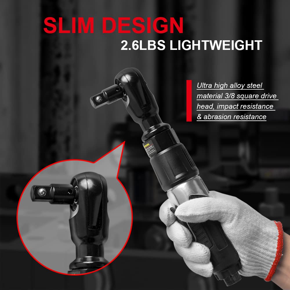 AEROPRO ergonomic handle for comfortable grip during use.
