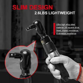 AEROPRO ergonomic handle for comfortable grip during use.