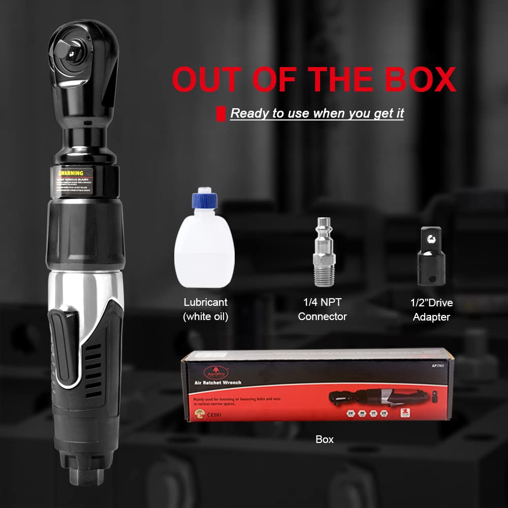 AEROPRO out-of-the-box setup includes a 1/4 NPT connector.