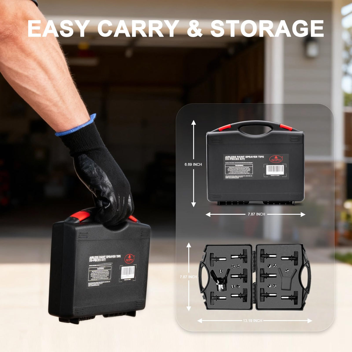 AEROPRO tungsten carbide tips deliver solid strength and smooth finishes.