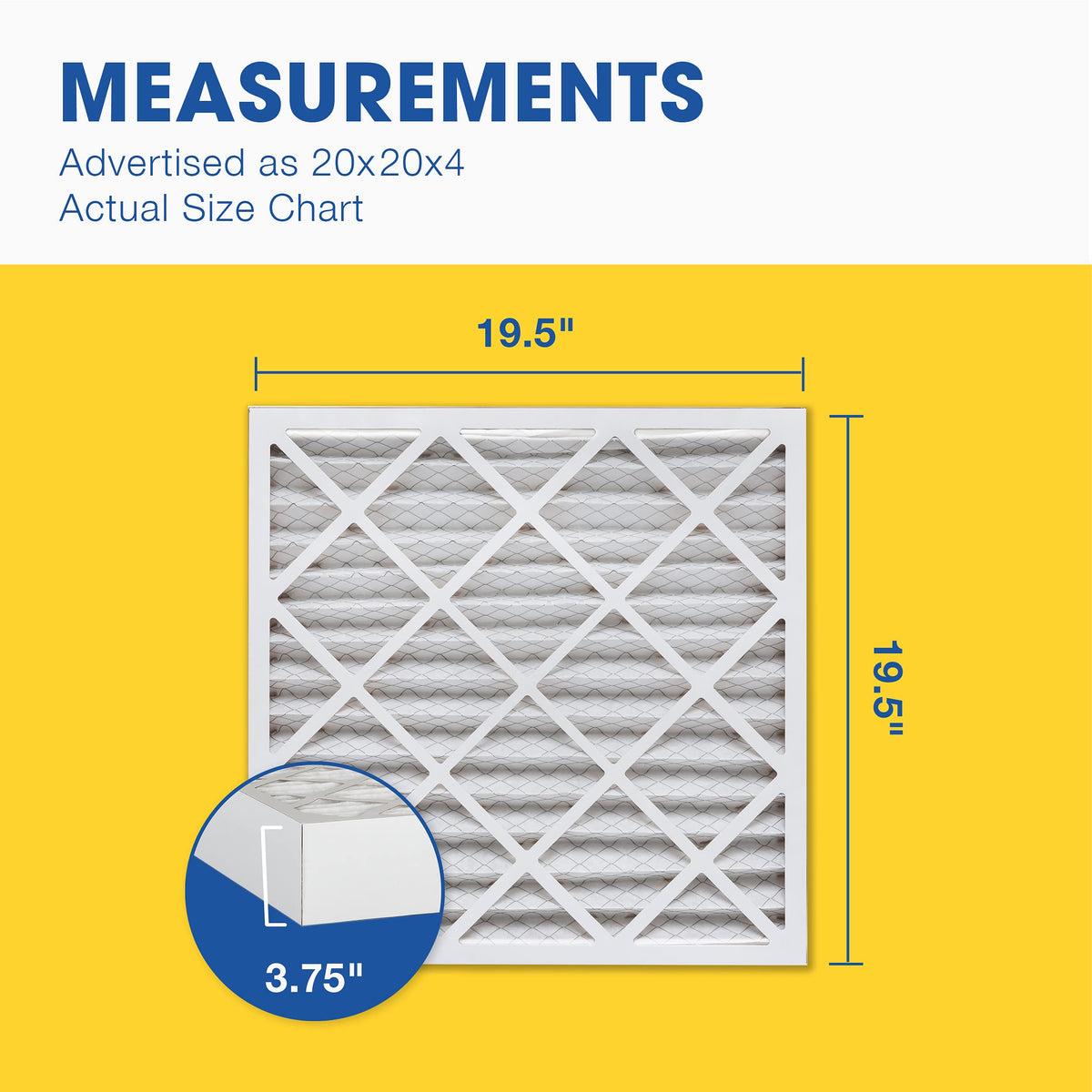 Aerostar 6 pack shown from the side highlights easy replacement and storage.