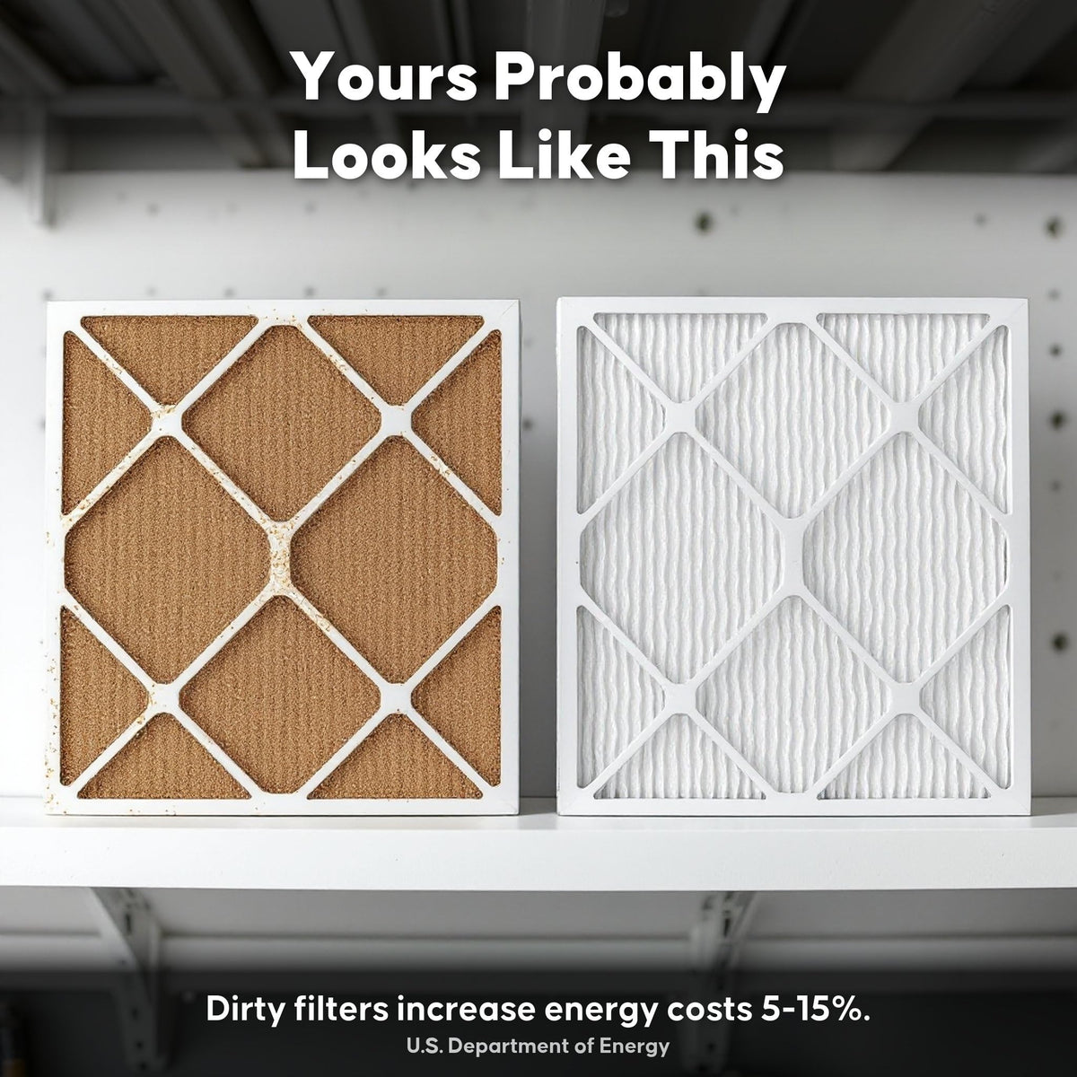 Aerostar easy-install filter demonstrates simple, quick maintenance.