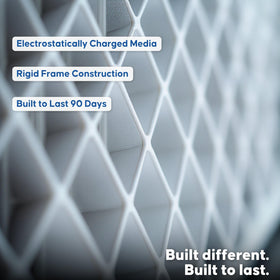 Aerostar filter enhances HVAC airflow for efficient operation.