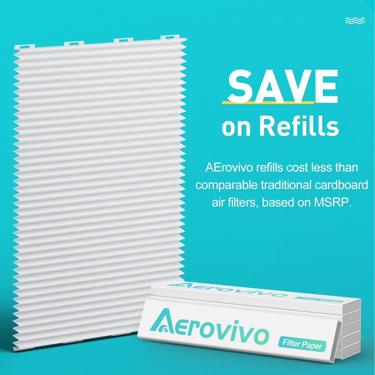 AErovivo refill removal and quick wipe with included brush.