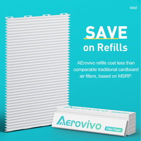 AErovivo refill removal and quick wipe with included brush.
