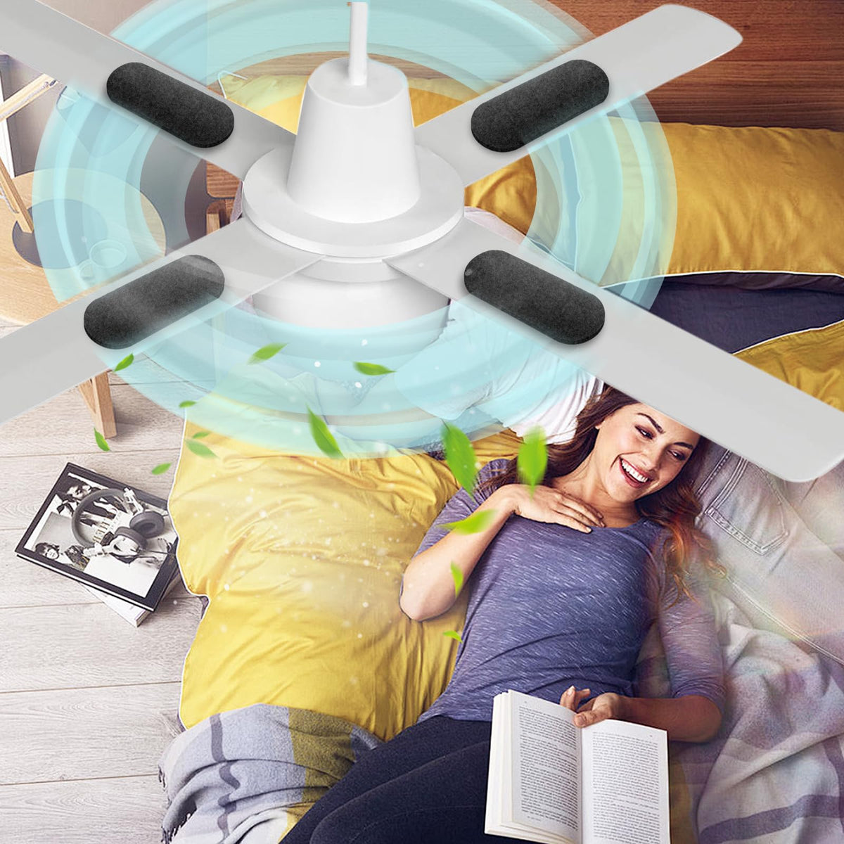AesoKone compact filter improving bedroom and living room air