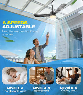 Aetherlume 16ft cable and hook design enables easy temporary setup.