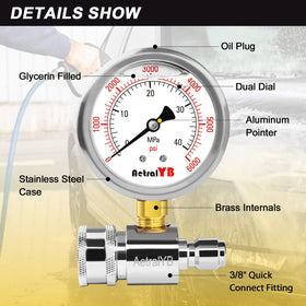 AetralYB stainless steel housing resists corrosion in tough job sites