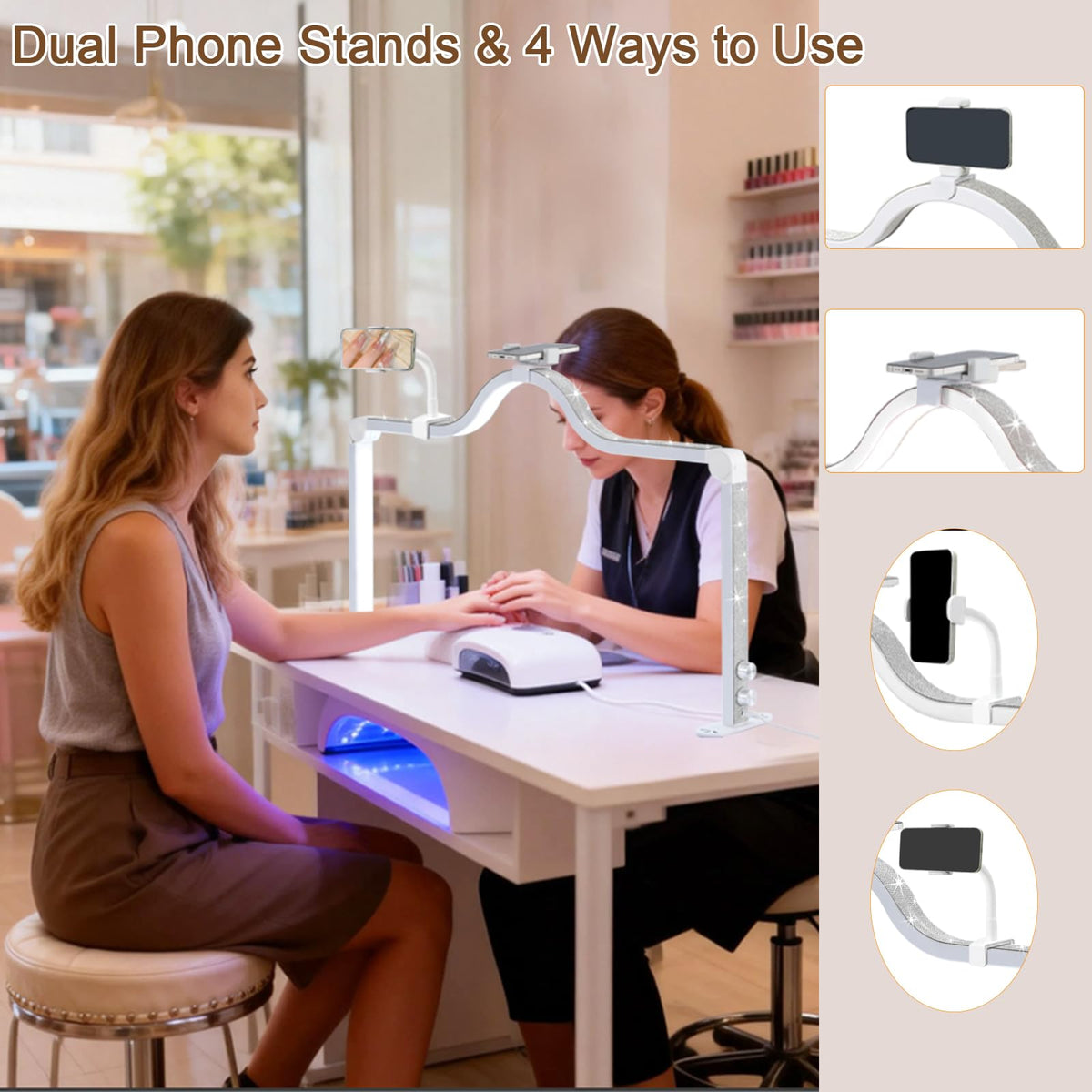 Afatnao stepless dimming control for perfect brightness.