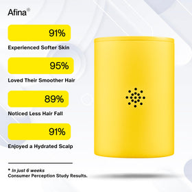 Afina KDF-55 calcium sulfite media close-up illustrating filtration efficiency.