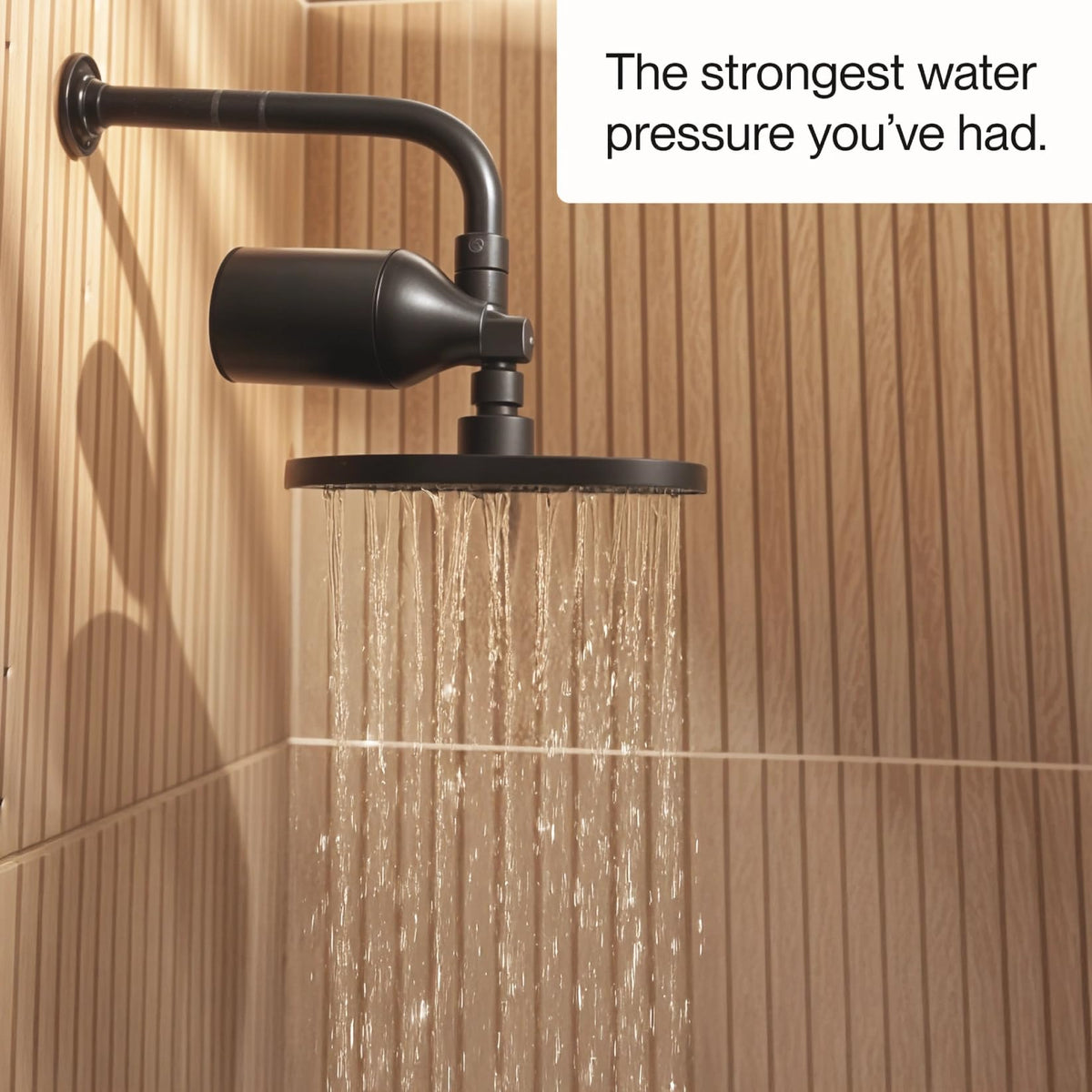 Afina shower filter heavy metals removal promotes safer-feel bath routine