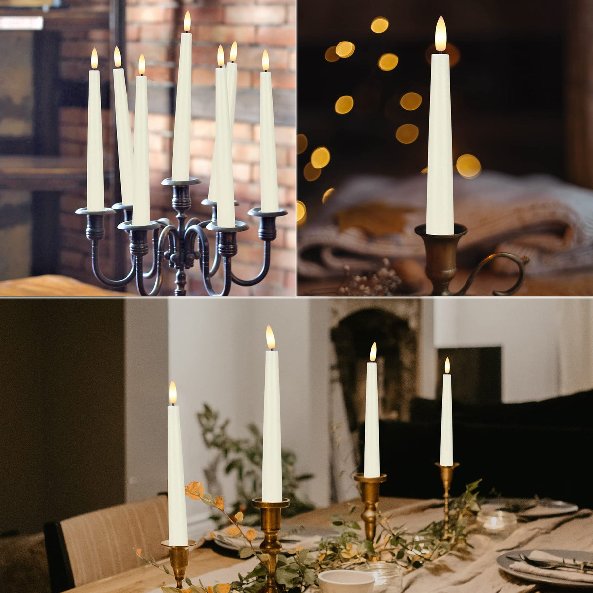 Value-packed 3-pack with included remote for simple lighting control.