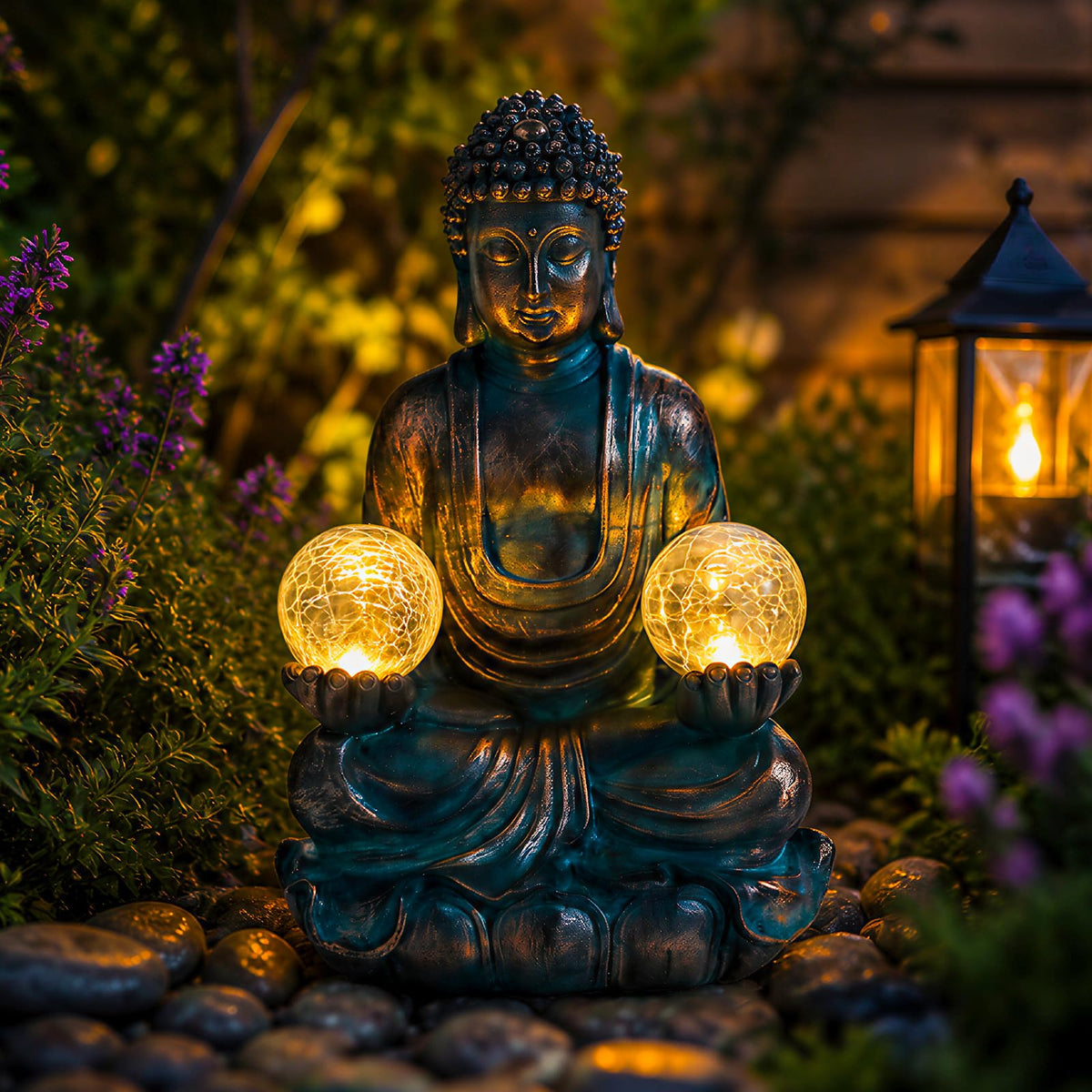 Afirst weatherproof garden statue endures rain and frost for year-round display