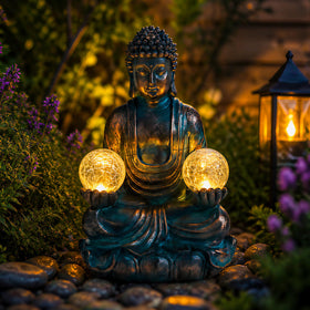 Afirst weatherproof garden statue endures rain and frost for year-round display