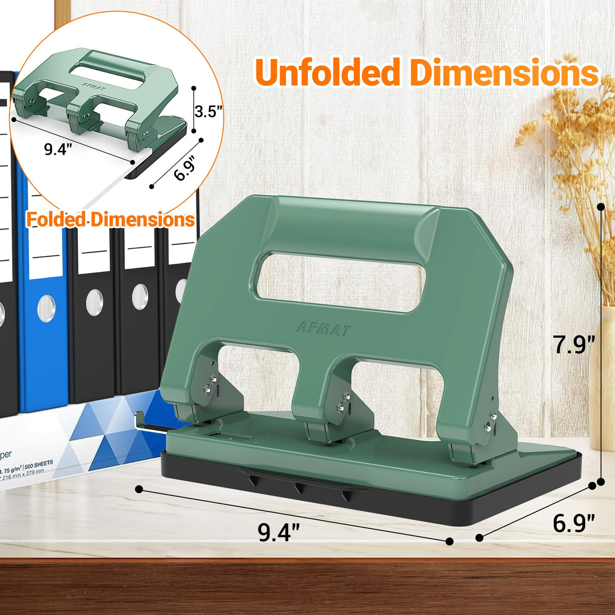 AFMAT HPX1 durable metal construction for long-term use.
