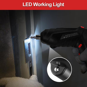 AFNZTME 46-bit set offers versatile drilling and fastening for wood, plastic, and light metal.