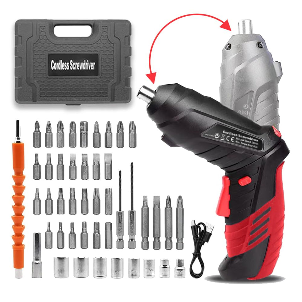 AFNZTME cordless screwdriver battery pack offering extended runtime for quick repairs.