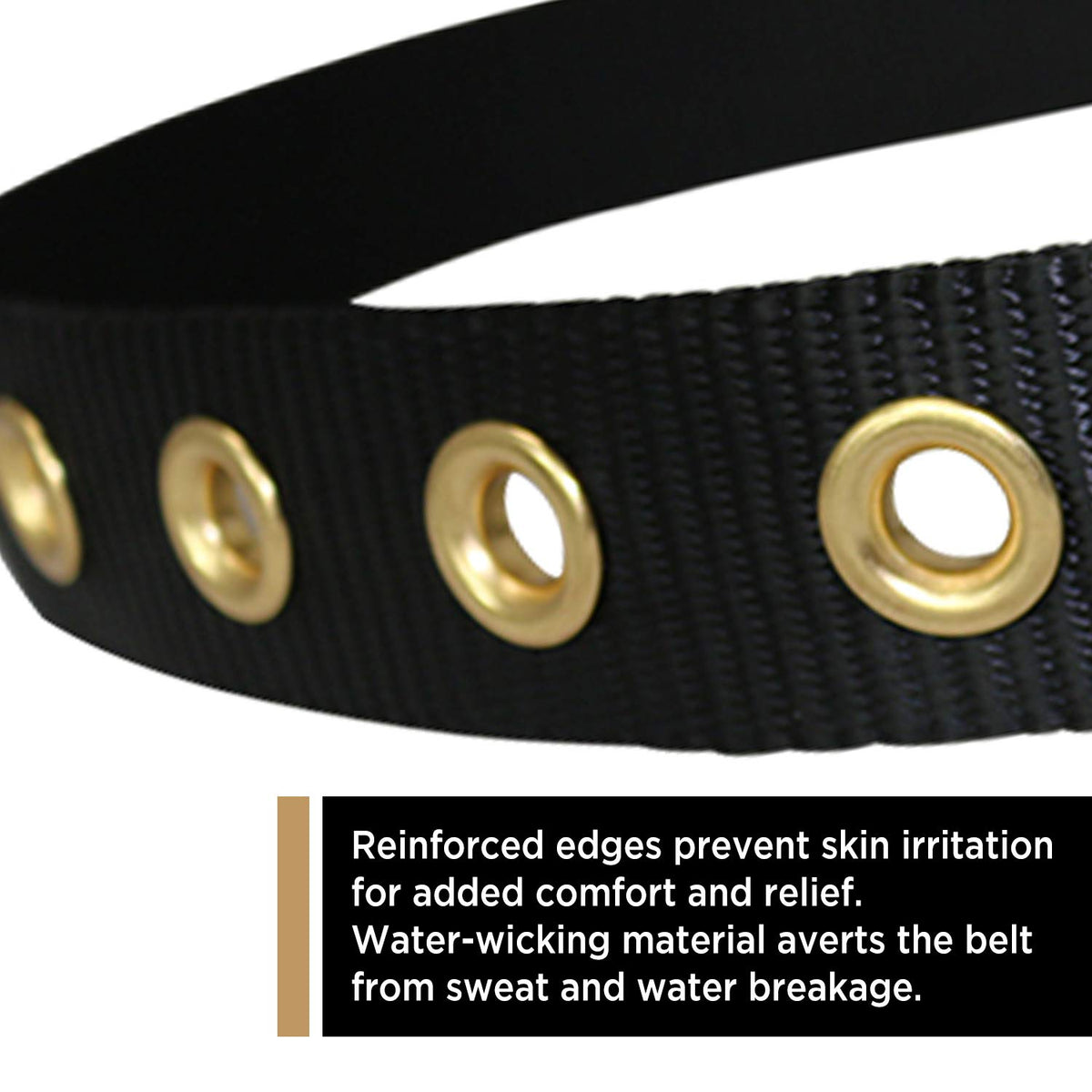 AFP Braided webbing detail highlighting high-tension stitching
