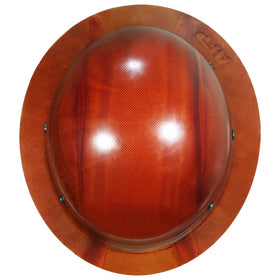 AFP Fiber Full Brim Hard Hat washable sweatband keeps face clean and cool.