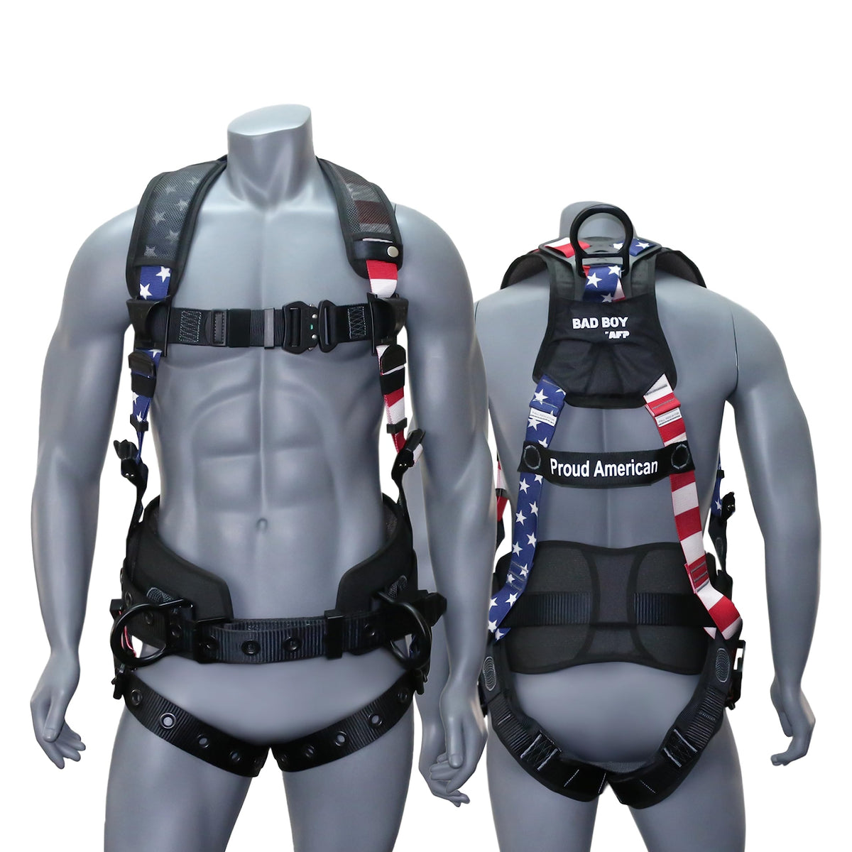 AFP Fall Protection Harness with back-support belt for all-day comfort during height work