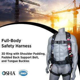 AFP harness shoulder pads reduce chafing for extended wear