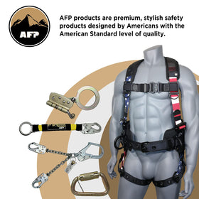 AFP harness easy-link SRL adapter supports simple fall-arrest connections