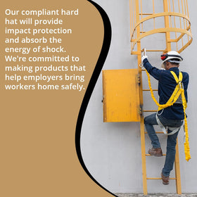AFP lightweight construction helmet designed for all-day comfort.