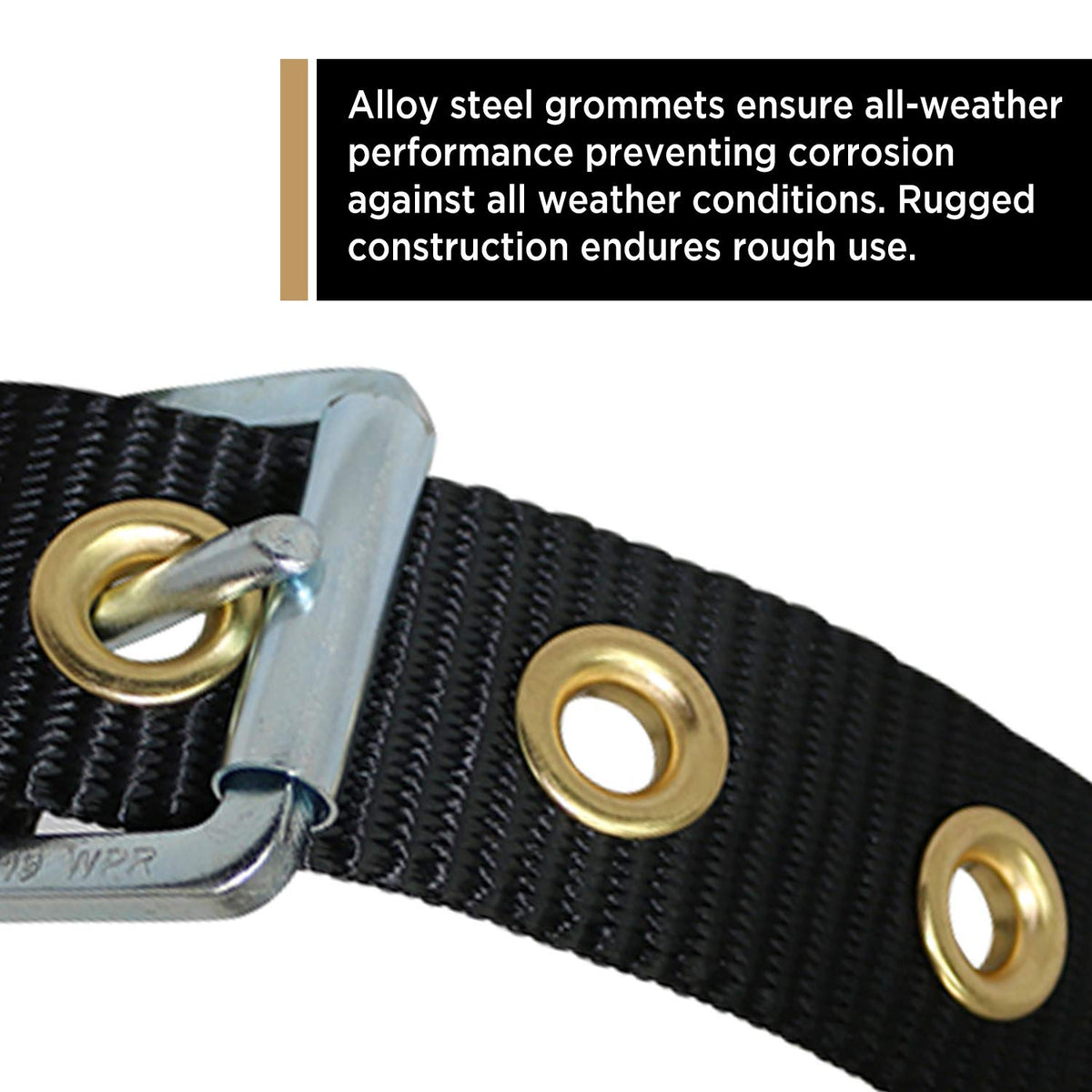 AFP Belt displaying OSHA/ANSI labeling for safety compliance