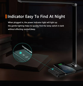 AFROG Included adaptor powers the wireless charging base reliably.