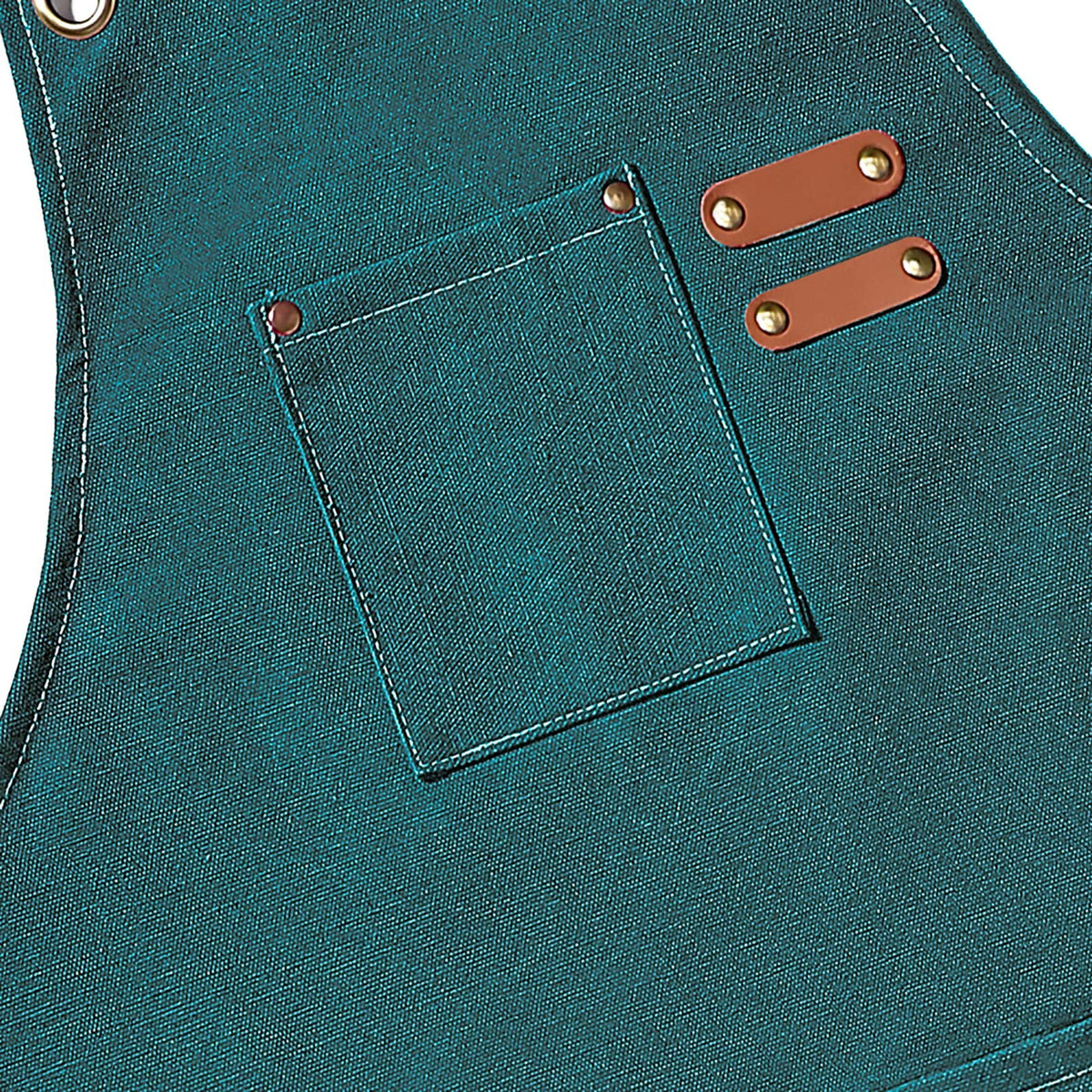 AFUN apron pockets feature reinforced metal rivets for durability during tasks