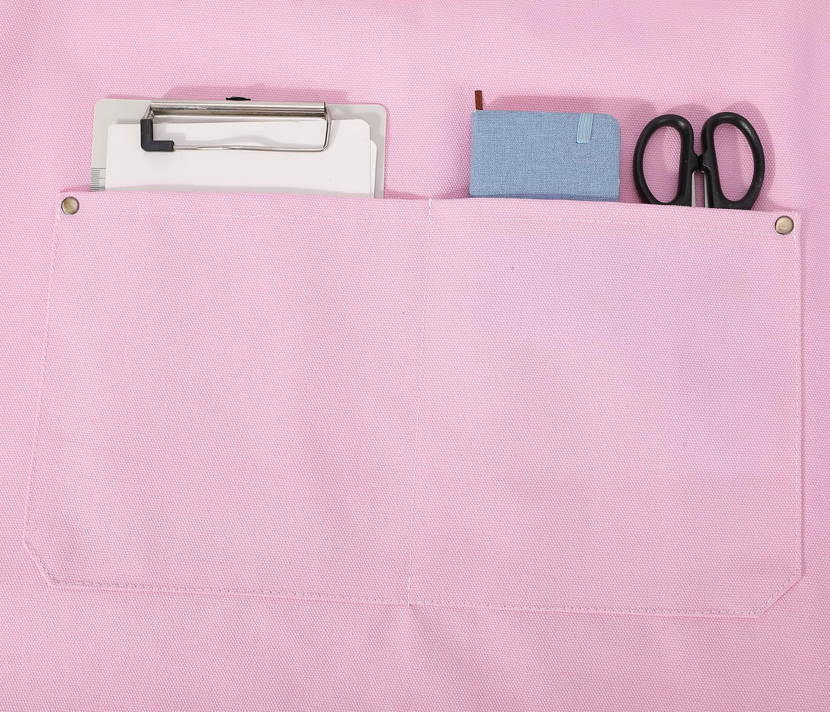 AFUN chef apron suitable for kitchen, workshop, or studio chores in light pink