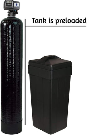 AFWFilters preloaded resin tank for easy installation