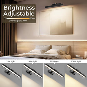 Afyuol magnetic charging light bar for quick recharging without removal.