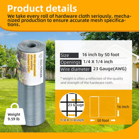 AggFencer one-quarter-inch chicken wire fences poultry enclosures reliably.