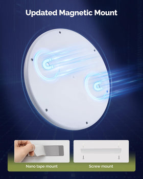 Aggforbl rechargeable shower light IP44 for safe bathroom illumination.