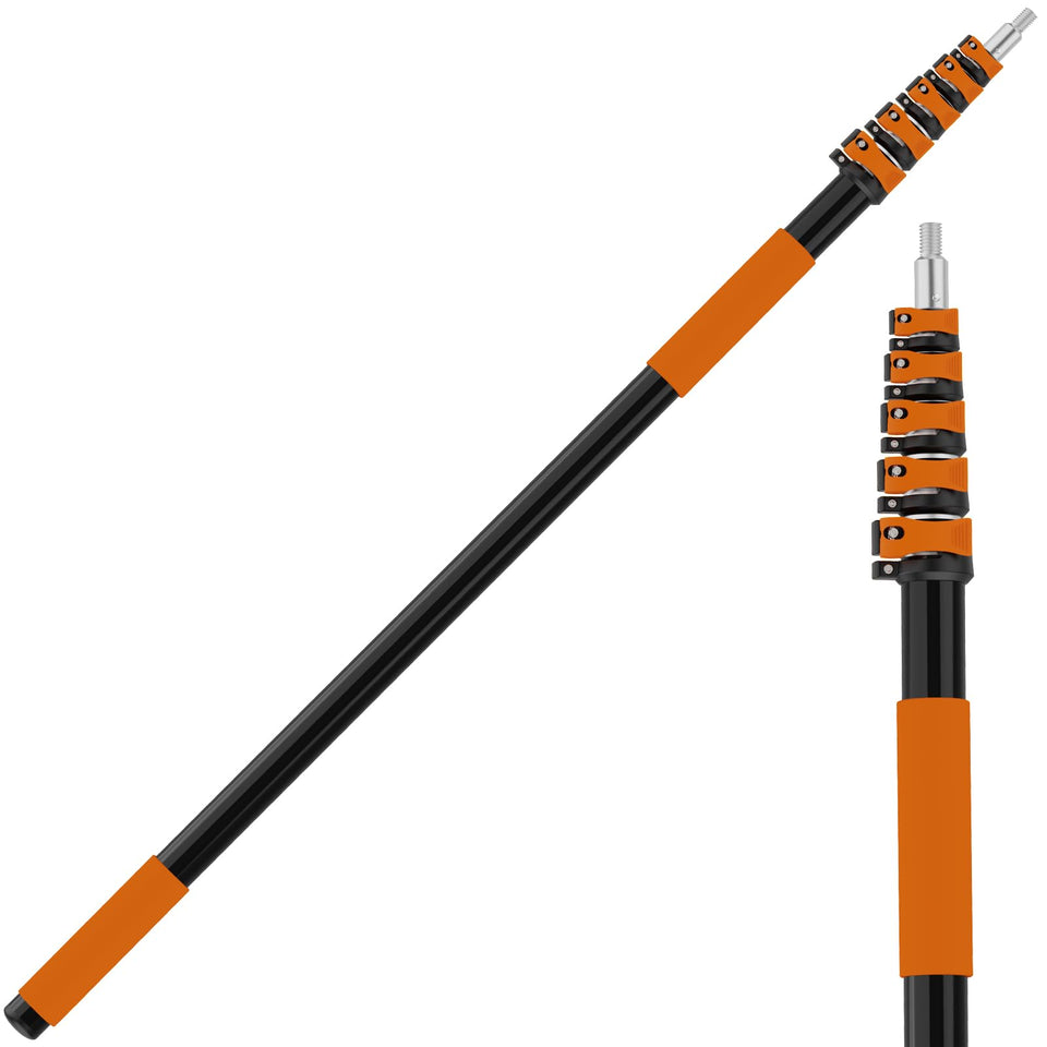AgiiMan 30ft reach pole extended for high ceiling dusting and painting tasks