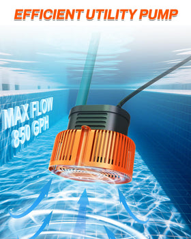 AgiiMan pump with ABS shell withstands weather conditions.