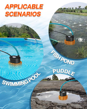 AgiiMan pump delivers efficient drainage flow for fast maintenance.