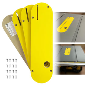 AGILLE zero clearance inserts for DeWalt 7491/7491RS—precise cuts with reduced tear-out.