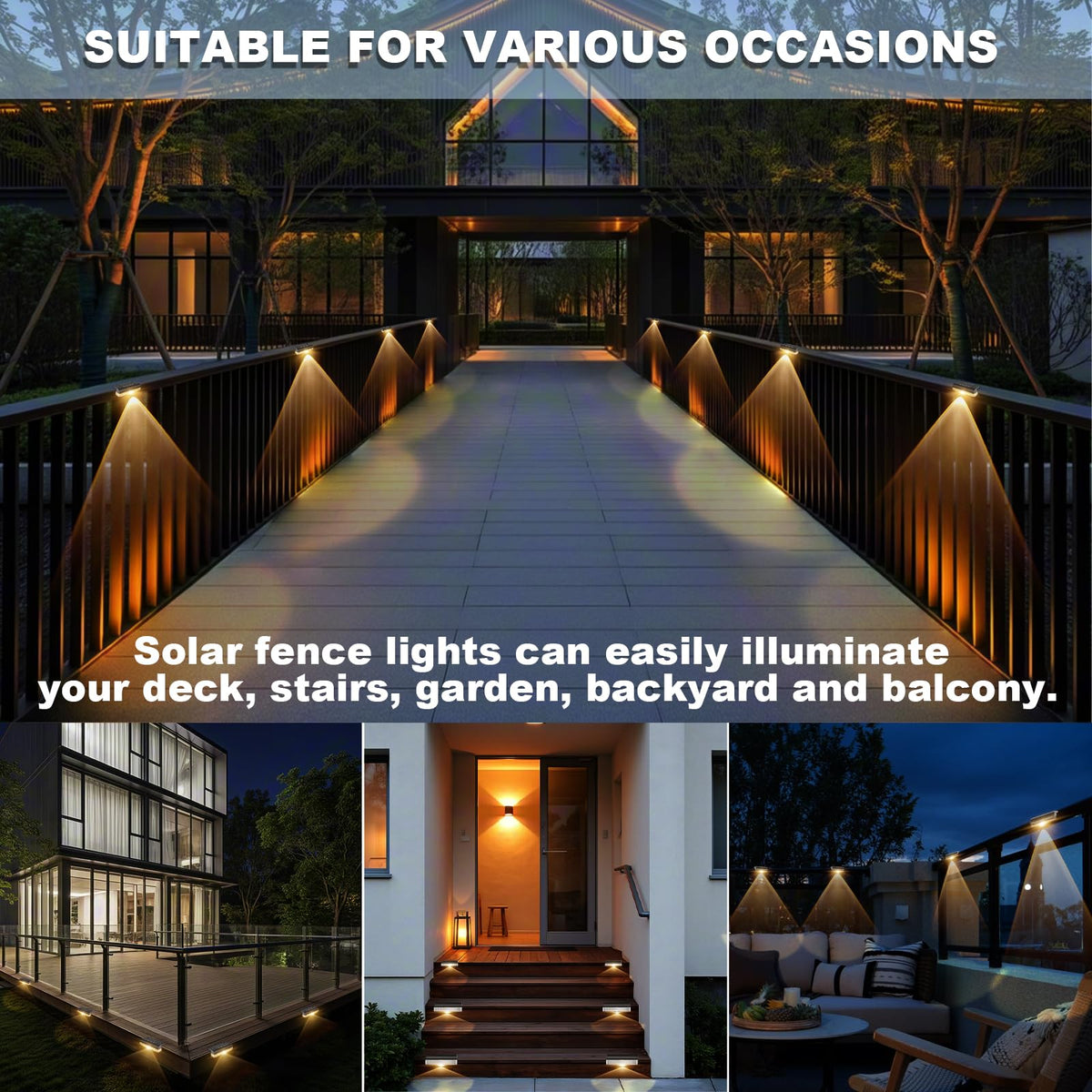 AGOTD deck light easy to install without wiring