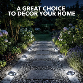 AGPTEK auto-on dusk-to-dawn light provides effortless evening illumination.