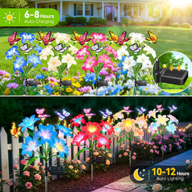 Ahaorigin 32 LED glow lights for bright pathways and patio accents