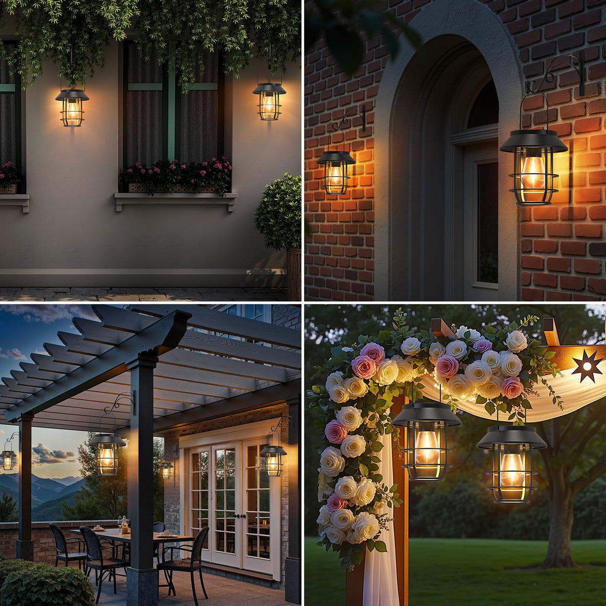 Ahaorigin lantern decor for garden porch and yard