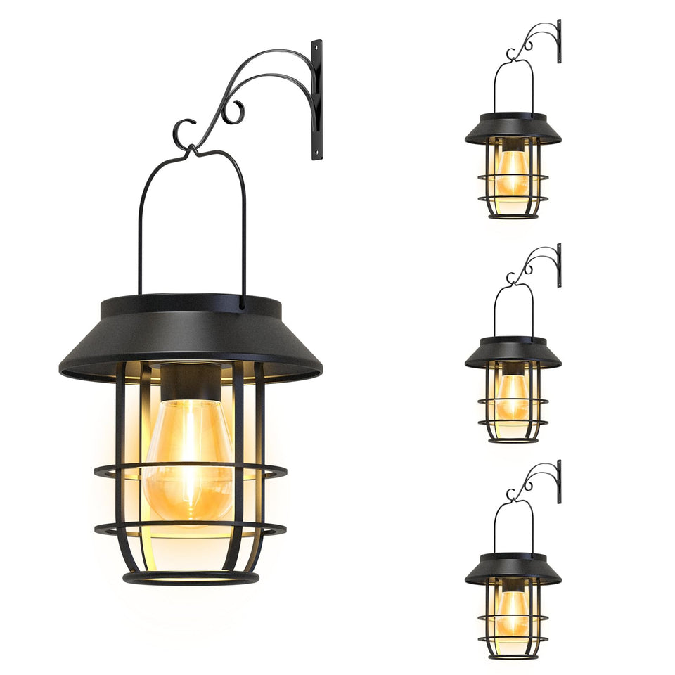 Ahaorigin solar lantern outdoor waterproof glow for porch and garden