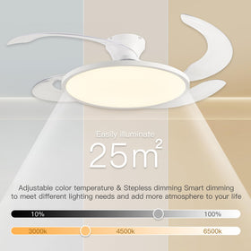 AHAWILL 360° surround airflow design circulating air evenly across the space.