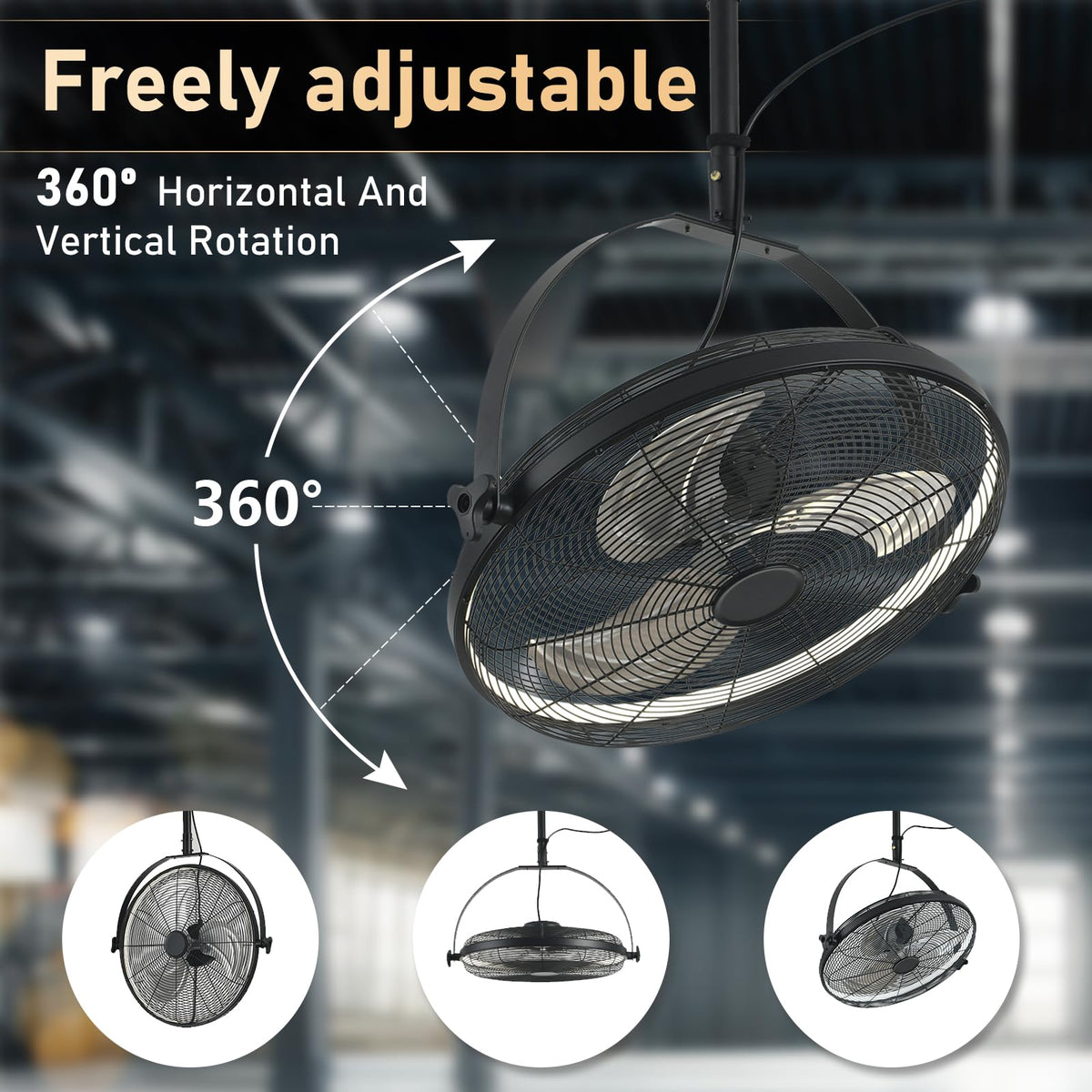 AHAWILL six-speed wind control offers tailored comfort.