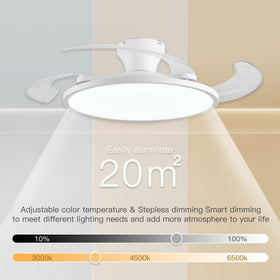 ahawill full spectrum dimmable light with three temperatures supports ambient lighting