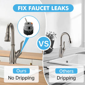 Easy DIY installation supports savings and quick faucet restoration.